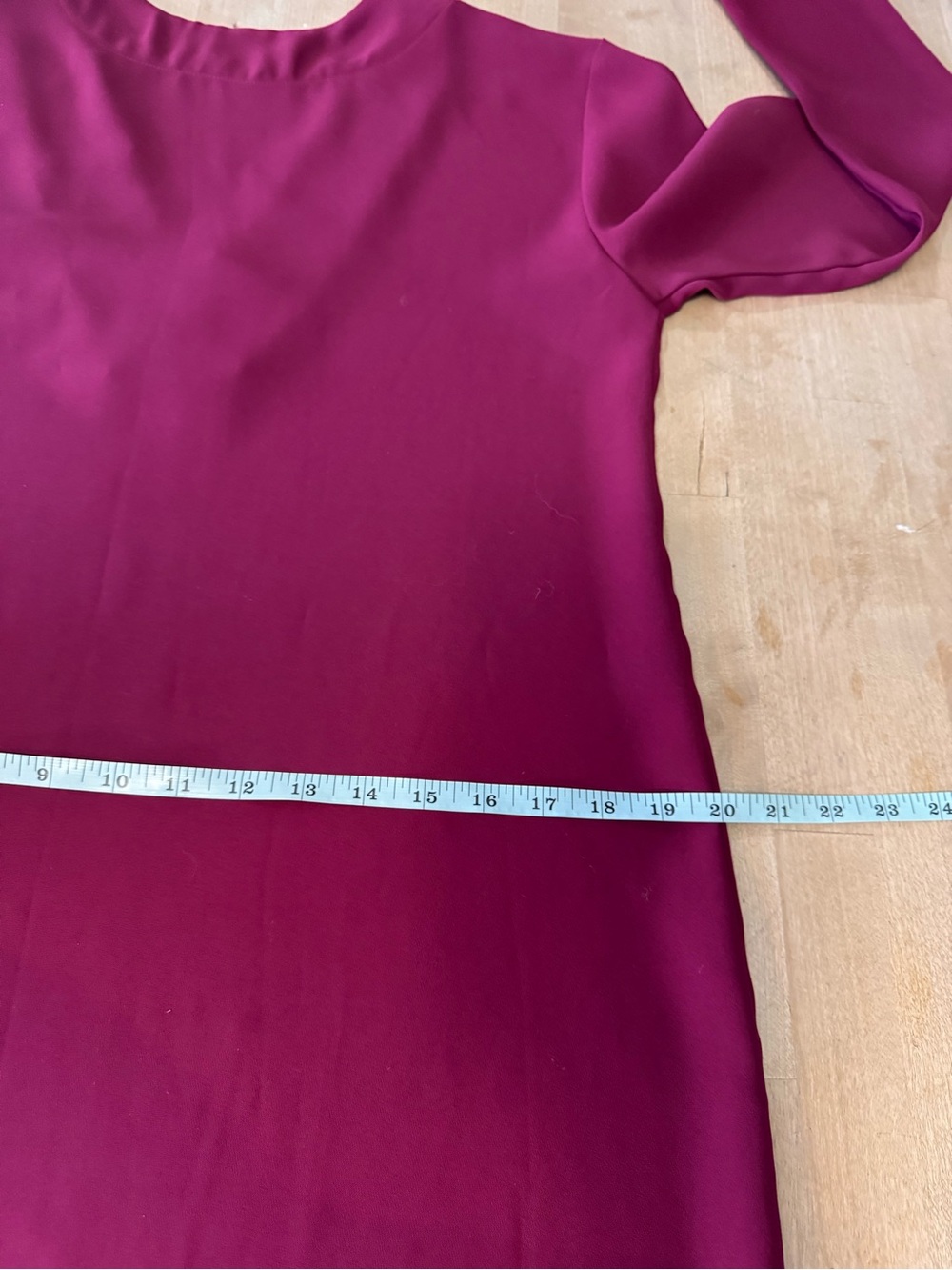 Amanda Uprichard Fuchsia v neck tunic Dress - Picture 9 of 9